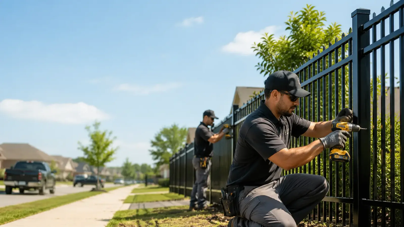 Metal Fence Installation in Leonardtown, MD